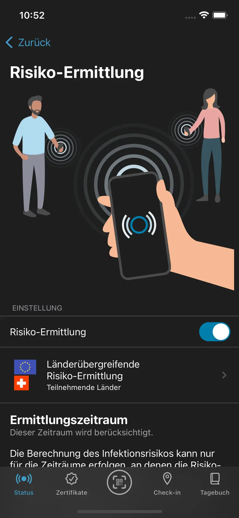 Cross-border risk detection